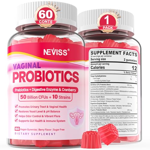 NEVISS Vaginal Probiotics Gummies for Women