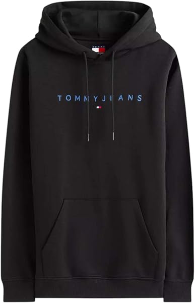 Tommy Hilfiger TJM REG LINEAR LOGO HOODIE EXT Sweatshirt Erkek