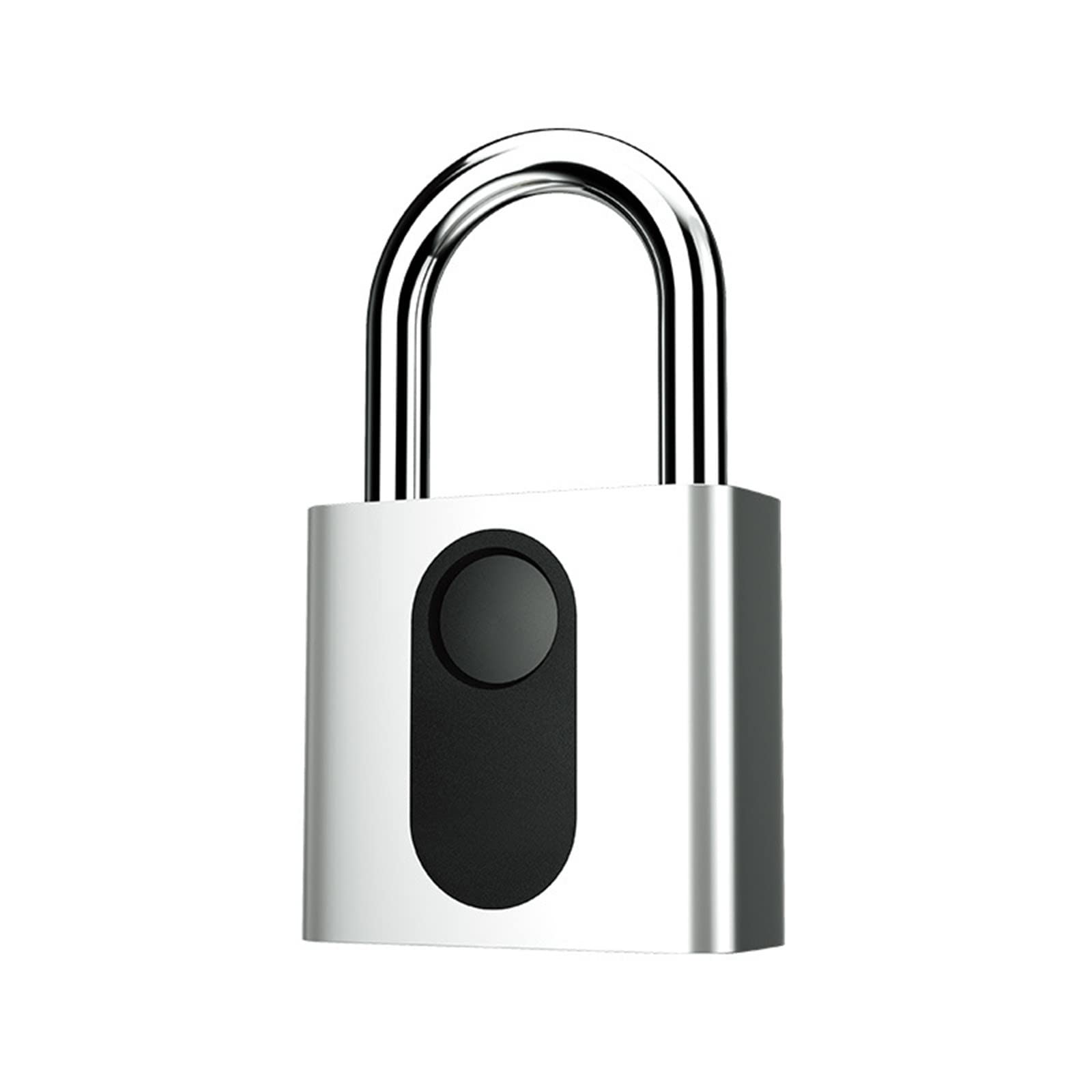 Candado inteligente con huella dactilar, desbloqueo Bluetooth con huella dactilar, candado inteligente, candado para gimnasio, candado antirrobo para dormitorio