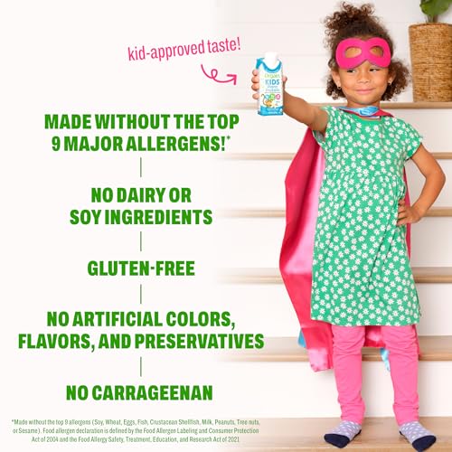 Orgain Organic Kids Plant Based 8g Protein Shake, Vanilla, 8 oz, 12pk - image 6