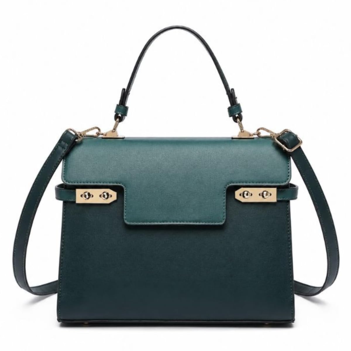 Women Handbag with Adjustable Sling Strap | Stylish Shoulder Bag for Women | Faux Leather Handbag-image-46