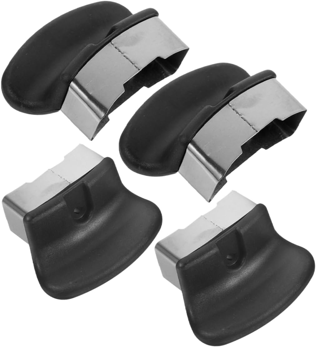 4pcs Pot Handle Replacement for Pressure Cookers and Soup Pots Easy Installation Nonslip Design Ergonomic Grip Versatile Compatibility Kitchen Cookware Accessories