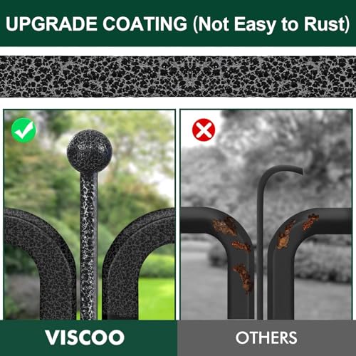 VISCOO Dog Playpen Outdoor, 16 Panels 32" H Dog Pen Indoor, Metal Dog Fence Outdoor, Pet Fence for Large/Medium/Small Dogs, Indoor Puppy Playpen, Foldable Heavy Duty Exercise Pen for RV,Camping,Yard - Image 5