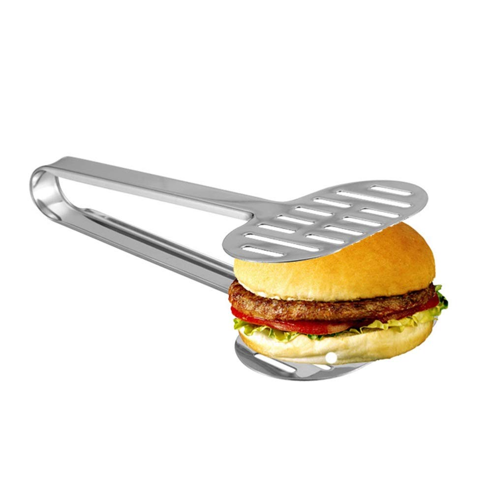 Pinza da Cucina in Acciaio Inox Multifunzione antiscottatura Pinza da Cucina Pinza da Portata Stoviglie per Ristorante a Buffet