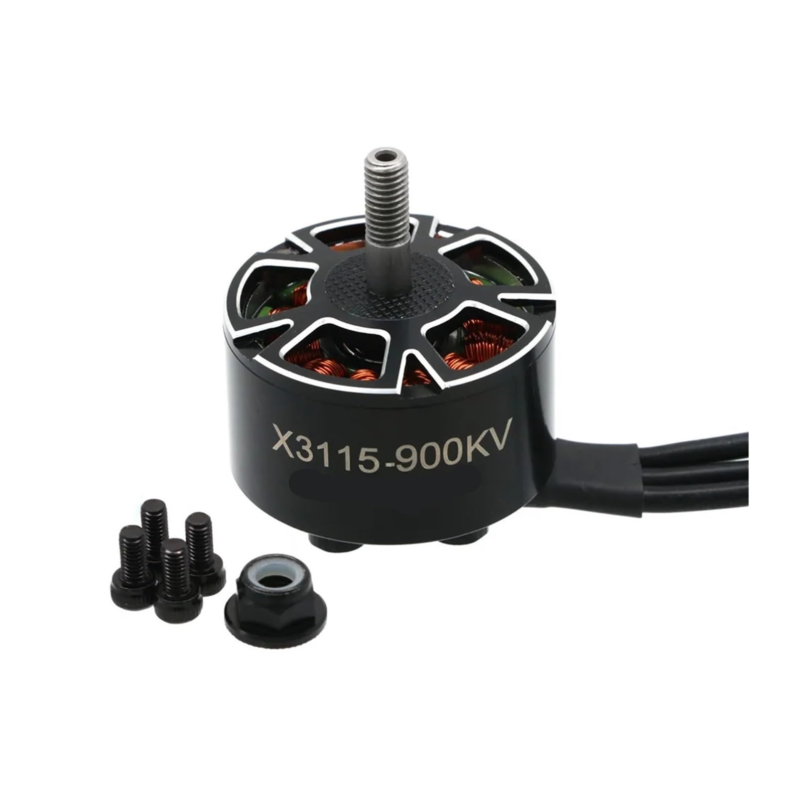 Compatibile con UAngel X3115 4 pezzi 6S 900-1200KV | Motori Brushless X3115 3115 Da 4 Pezzi, 900-1200KV, 6S, For Eliche Da 9-10 Pollici, Stile Libero(4PCS X3115 1050KV)