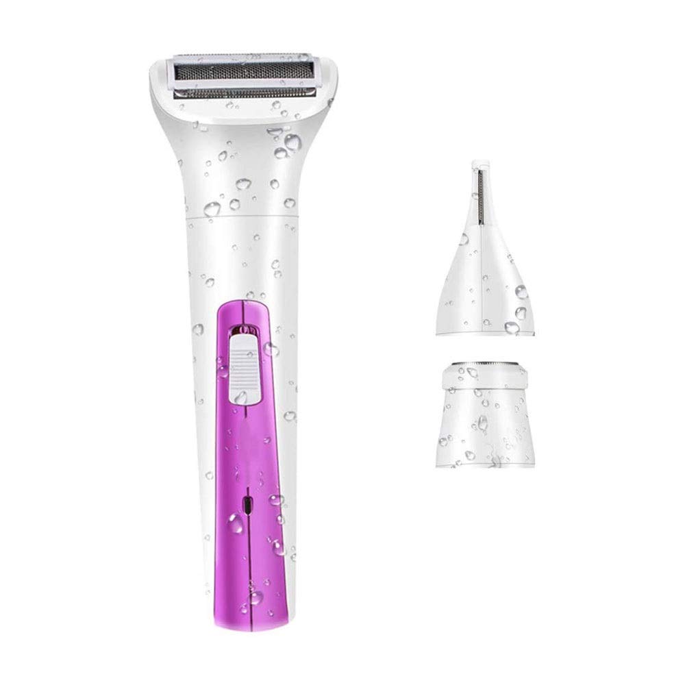 Epilator for Women Wet and Dry Hair Removal Kit 3-in- 1 Painless Precision Shaver Remover for Women