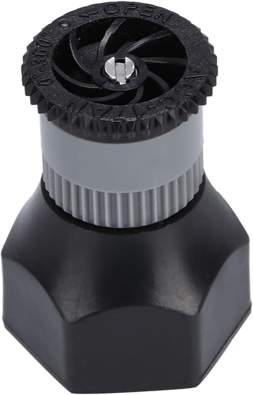 G1/2in DN15 Female Thread Buried Sprinklers Adjustable Irrigation Garden Watering Nozzle for Lawns