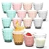 Pack of 12 Plastic Water Glasses 325 ml Colourful Drinking Glasses Plastic Drinking Glasses Reusable Drinking Cups for Everyday Drinking Glasses Set for Home Office Restaurant Cafe and Outdoor