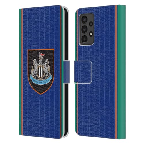 Coque Newcastle United FC pour Samsung Galaxy A13 étui portefeuille en cuir kit écusson 2025/26