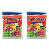 Tootsie Fruit Chews Assorted Fruit Rolls -- Pack of 2 Bags (11.66 Oz Total) (Pack of 2)