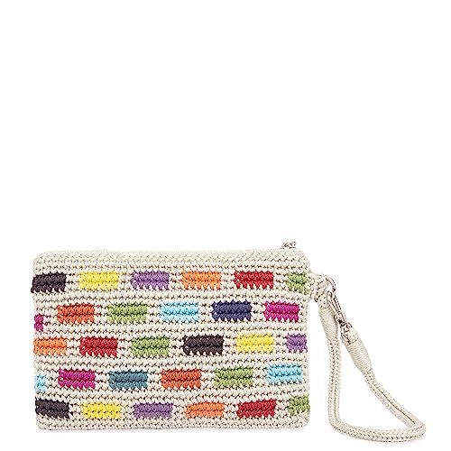 Image of The Sak Vita Small Crochet Wristlet Purse