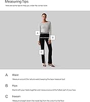 Vista 6 de GAP Jeans de mezclilla de corte recto clásico para mujer