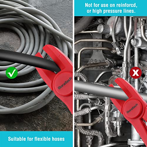 Duratech DTHCP06S 6-Piece Hose Pinch Clamp Pliers, Pinch Pliers, Line Clamp Pliers Set For Flexible Hoses Fuel Hoses Gas Lines Brake Hoses Radiator Hoses thumb #5