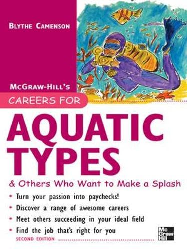Buy Careers for Aquatic Types & Others Who Want to Make a Splash (Careers for You) — BookShops.in