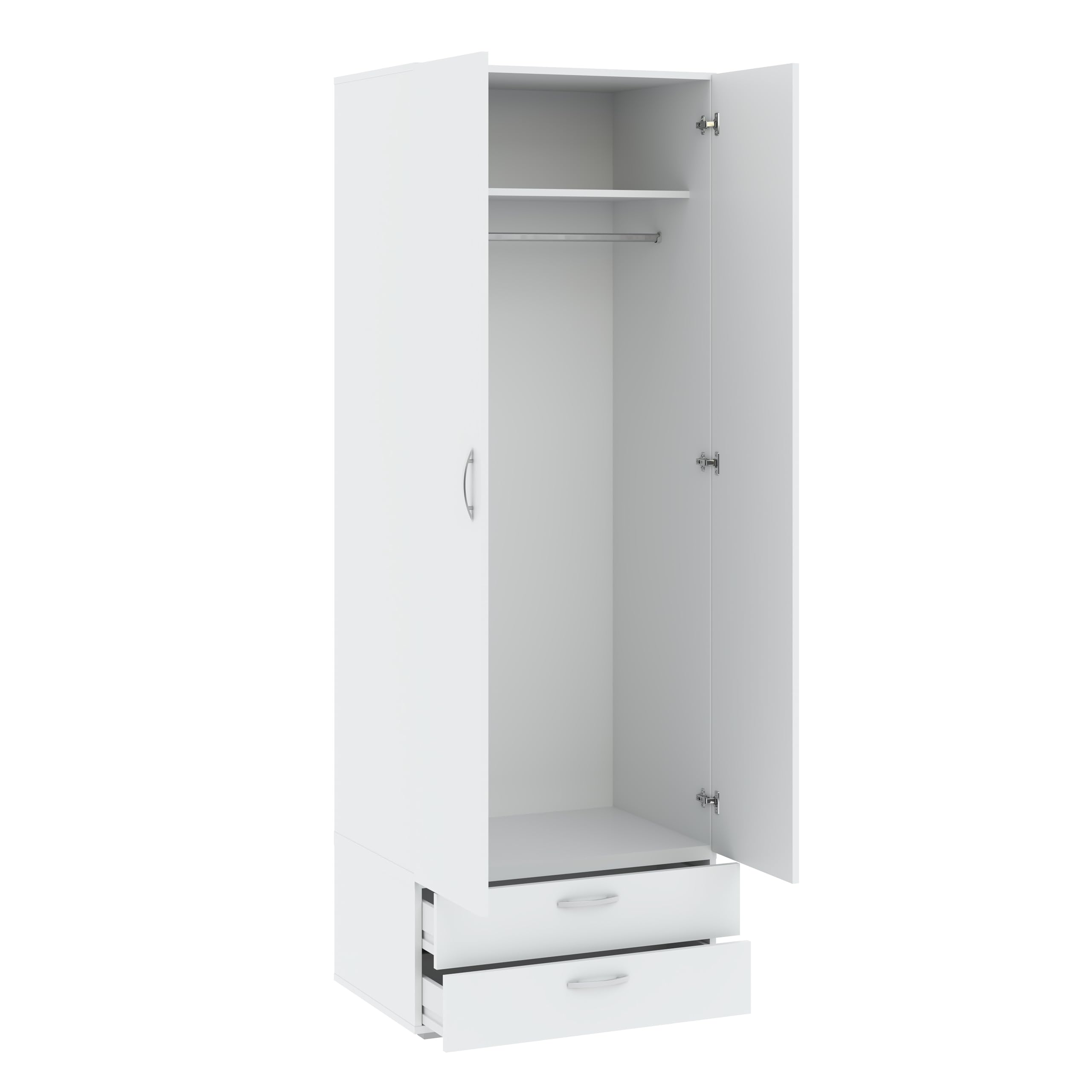 Oggi Italo Mobili Soggiorno Legno ingegnerizzato Bianco 74 x 214 x 51,9 cm