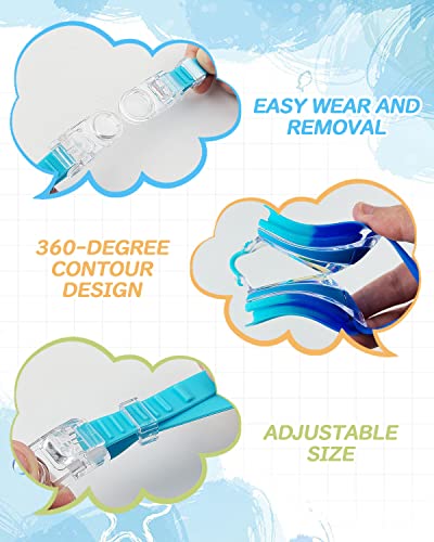 Victoper Kids Swim Goggles, 2 Pack Anti Fog&Uv Swimming Goggles For Child 3-15, No Leaking Swim Goggles For Boys Girls #TOP4