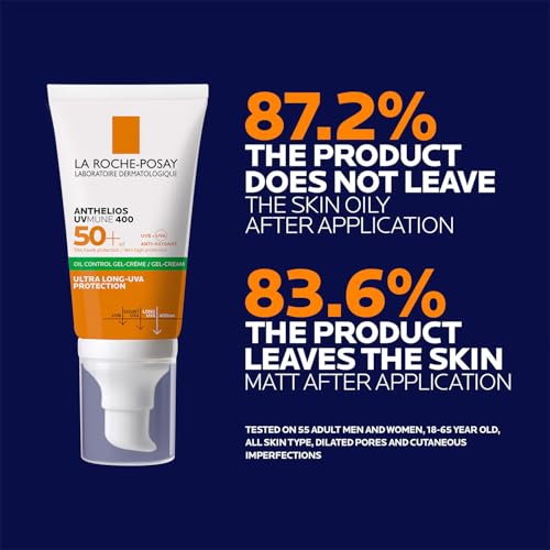 Image of La Roche-Posay Anthelios UVMUNE400 Oil Control Gel Cream SPF50+, 50ml