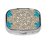 Leistung: Die Mini-Pillendose eignet sich sehr gut zum Einstecken in eine Tasche, eine Brieftasche und eignet sich sehr gut für Reisen. Der Pillendosenknopf öffnet sich - ein leicht zu öffnendes Design; Leichtes Tragen - ein gutes Reiseaccessoire;