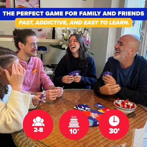 CRACK LIST – Fast-Paced Word Card Game | Family & Party Game for 2-8 Players | Letter & Category Game | 30-Minute Family Game | Ages 10+ | English - Image 2