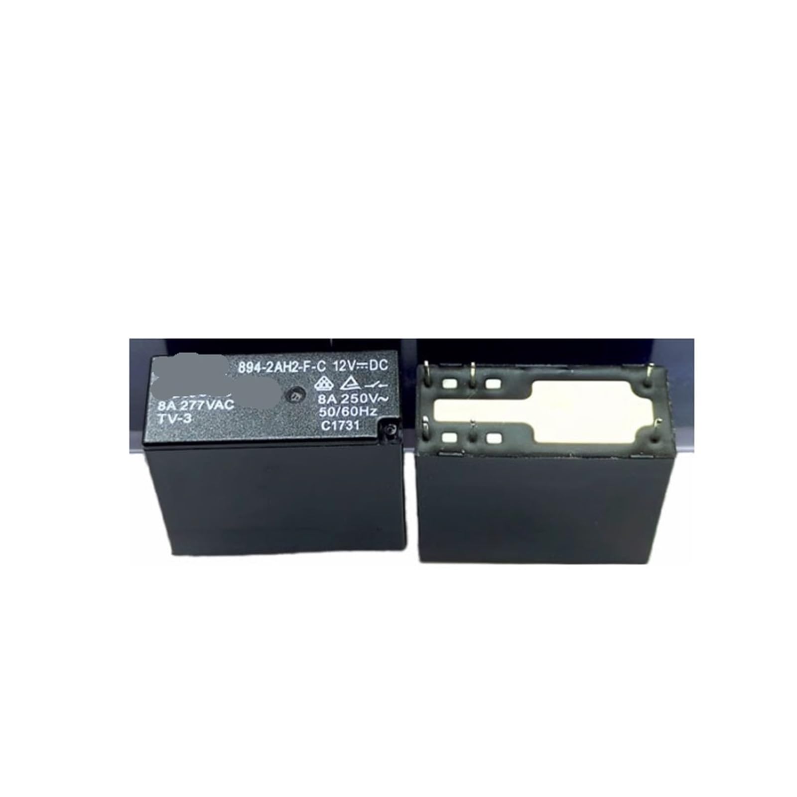 OSHZIKJII 894-2AH2-F-C 894 2AH2 12VDC 8A 6foot relay(5PCS)