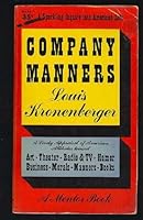 Company Manners B000KS0PG6 Book Cover