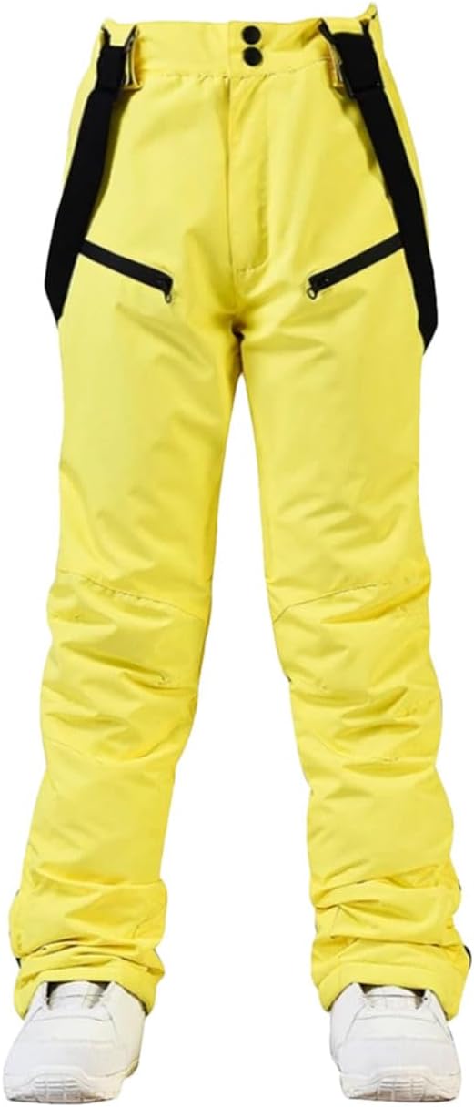 Winter Snowboard Pants Man Waterproof Breathable Ski Pants -30 Degree Outdoor Camping Hiking Trousers