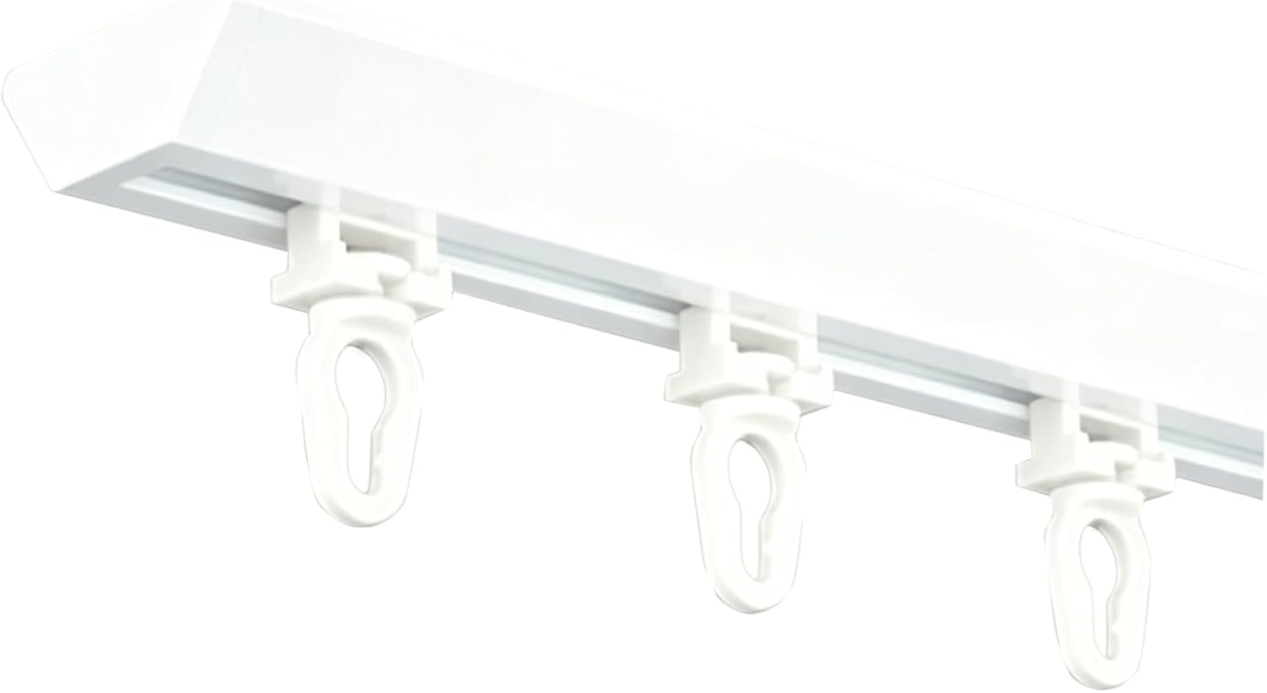 UltraThin Heavy Du Sliding ain s Silent Serpentine Track System per montaggio a soffitto e parete divisori perfetto per tende pieghettate e ains
