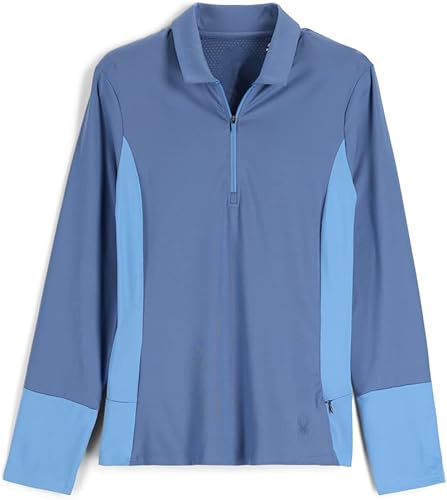 Spyder womens Spyder Arc Graphene Tech Zip T-neck