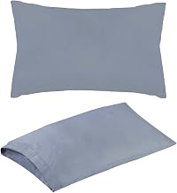 Mini Pillow, Travel Pillow, 28 x 17 cm, Small Pillow, Machine Washable, Mini Pillow for Travel, Neck Pillow Inflatable in Smaller Women's Size, Suitable for Adults, Travel (Dark Grey)