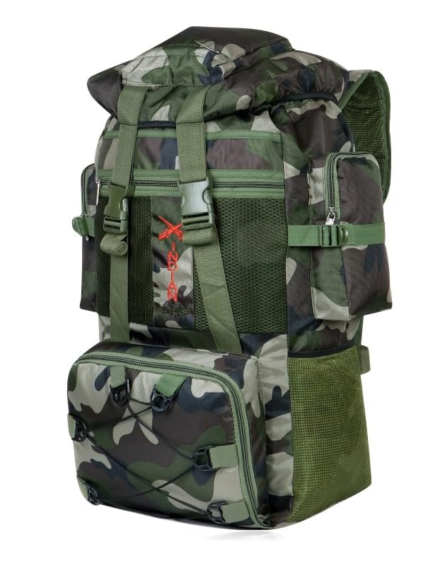 nyfee 90L Travel Backpack Camping Hiking Rucksack Trekking Bag for Men & Women,Camouflage Travel Backpack with Multiple Pockets, Water Bottle Holder & Adjustable Straps-picture-49