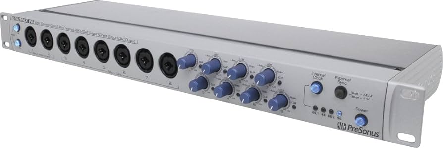 PreSonus DigiMax FS 8-Channel Mic Preamp w/Digital Output