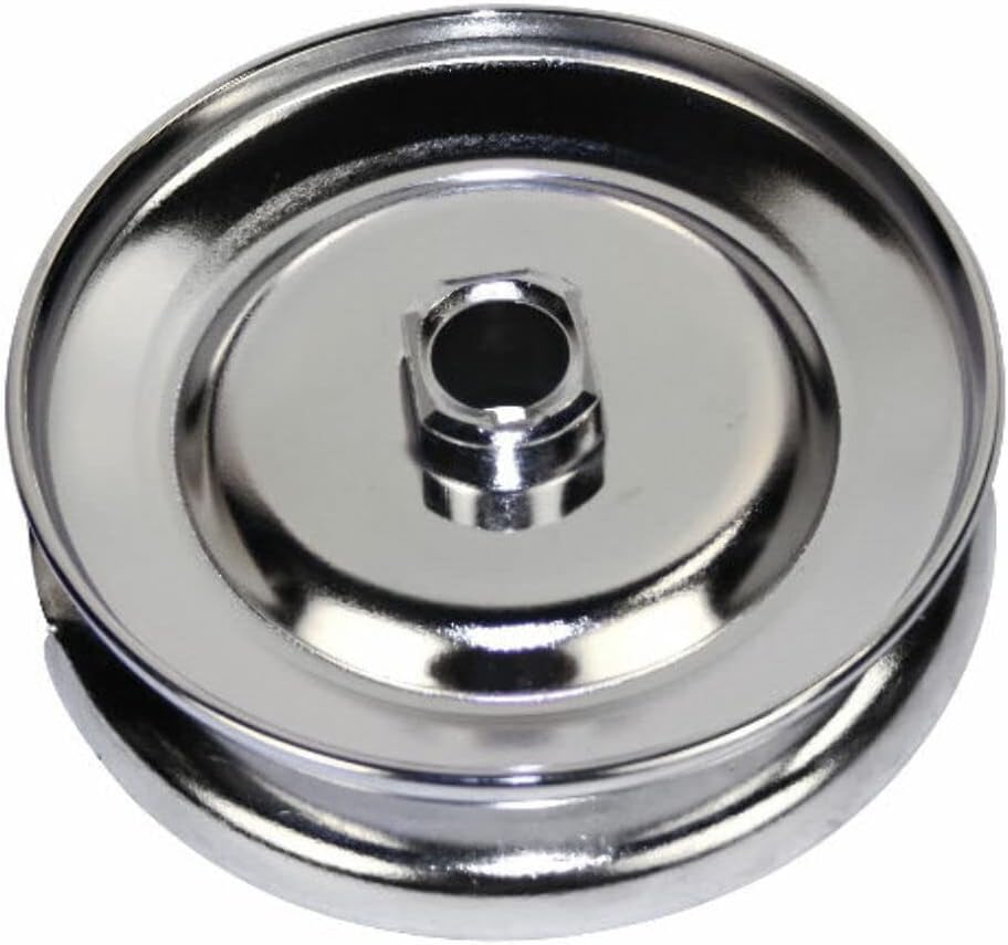 Alternator & Generator Pulley, Standard Chrome, for Type 1, Compatible with Dune Buggy