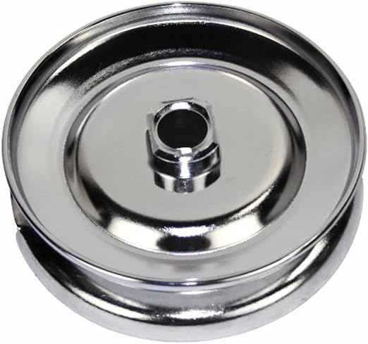 Alternator & Generator Pulley, Standard Chrome, for Type 1, Compatible with Dune Buggy