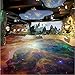 Produktbild Mddjj Benutzerdefinierte Foto Boden Tapete Moderne Abstrakte Kunst Sternenhimmel 3D Boden Pvc Wandaufkleber Selbstklebende Wasserdichte Vinyl Wandpapier-300X210Cm