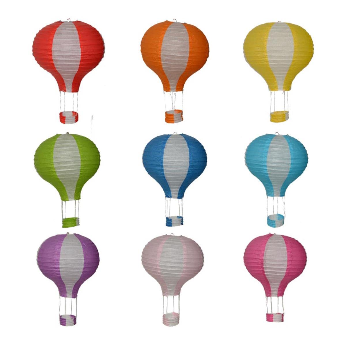 Rocznica ślubu impreza 10 sztuk składany balon na gorące powietrze papierowy lampion 30 cm biały różowy niebieski dzieci chłopiec dziewczynka dekoracja