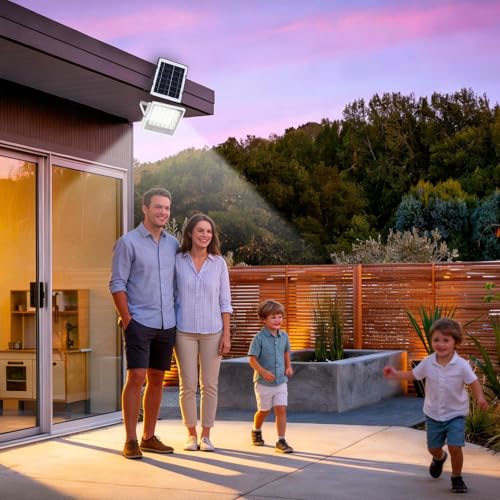 Solar Lights Outdoor, Waterproof LED Lamp, Solar Pathway Lights with Sensor, Portable Garden Lamp, Outdoor Lighting with Easy Install, Accessory for Roof Wall Patio Driveway – Image 5