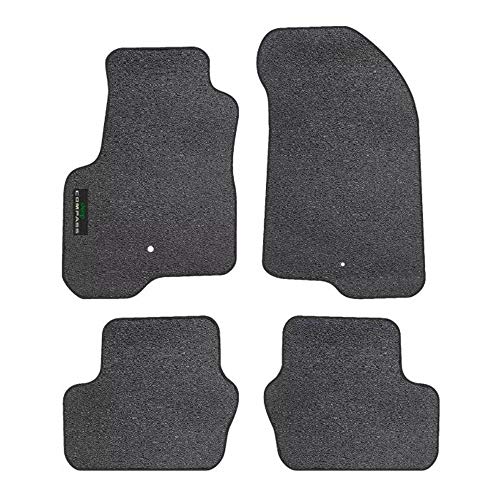 Jogo de Tapetes Titanium Preto PLUS-1803 comp. JEEP COMPASS