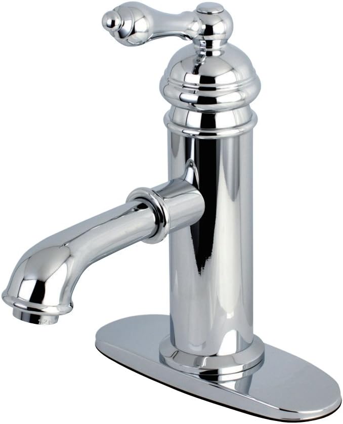 Kingston Brass KS7411ACL American Classic Single-Handle Bathroom Faucet, Polished Chrome