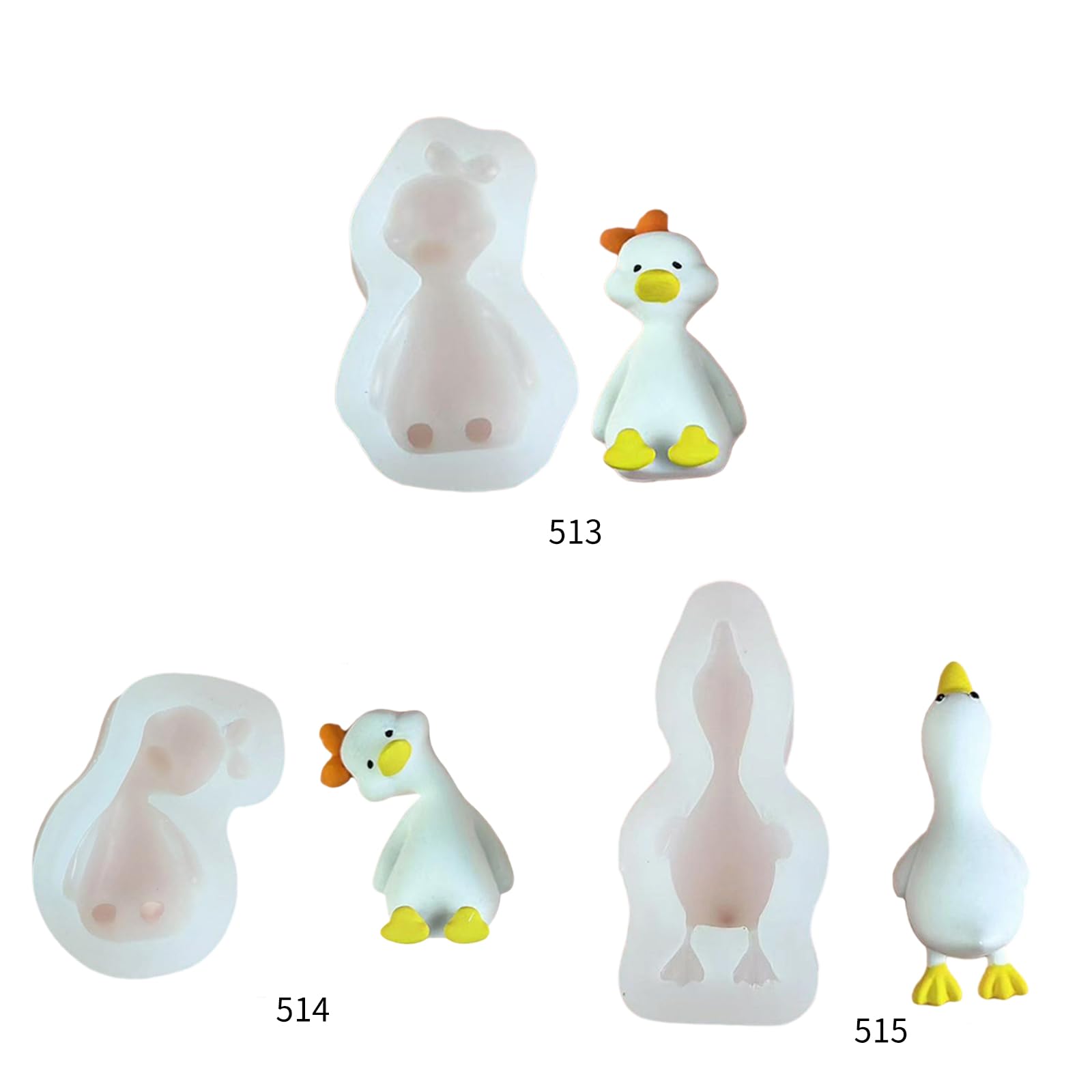 Stampo in Silicone Per Anatra Stampi Resina Anatre Progetti Creativi
