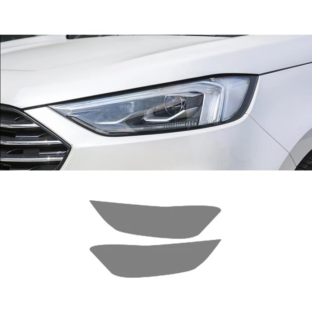 Autoscheinwerfer Schutzfolie für Ford Edge 2018-2019,Autoscheinwerfer-Schutzfolie Anti-Kratz-Folie TPU-Aufkleber Zubehör