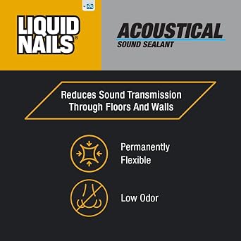 Liquid Nails 28 oz Acoustical Sound Sealant
