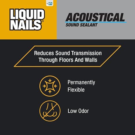 Liquid Nails 28 oz Acoustical Sound Sealant