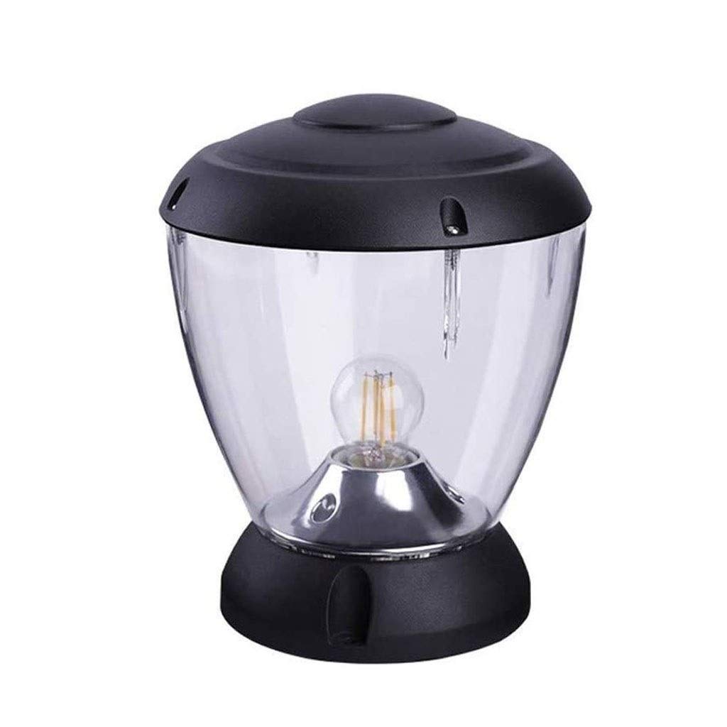 VDOQTLJT Wall Lamp Outdoor Electric Ball Gate Post Waterproof Garden Villa Courtyard Spherical Lawn Round Column Head Lamps