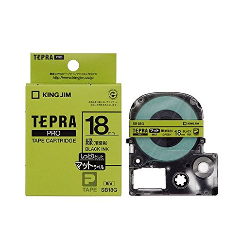 Amazon | キングジム テプラ PRO テープカートリッジ マットラベル
