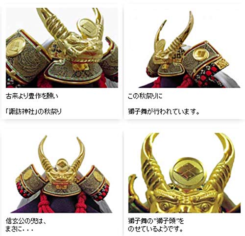 Amazon | 五月人形 【兜】兜単品 名将兜 9号 武田信玄公兜 | 兜飾り