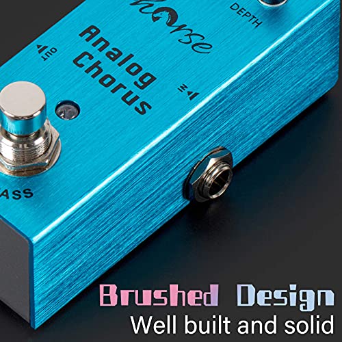 Analog Chorus Guitar Pedal, Horse Electric Effects Pedals Mini Single Type Dc 9V True Bypass #TOP1