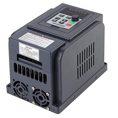 1-Phase 220V Input 3-Phase 380V Output 1.5KW VFD Flame-retardant Shell High Precision Variable Frequency Drive Inverter Speed Controller