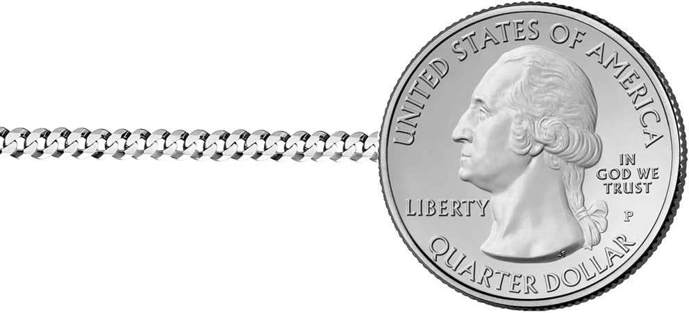 Savlano 925 Sterling Silver Curb Cuban Link Chain Bracelet for Men & Women - Made in Italy Comes With a Gift Box - Image 3