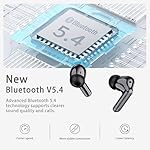 Wireless Earbuds, 2025 Bluetooth 5.4 Headphones in Ear with 4 ENC Noise Cancelling Mic, New Wireless Earphones HiFi Stereo Deep Bass 40H Playtime, LED, In-Ear Bluetooth Ear Buds IP7 Waterproof, USB-C - Image 5