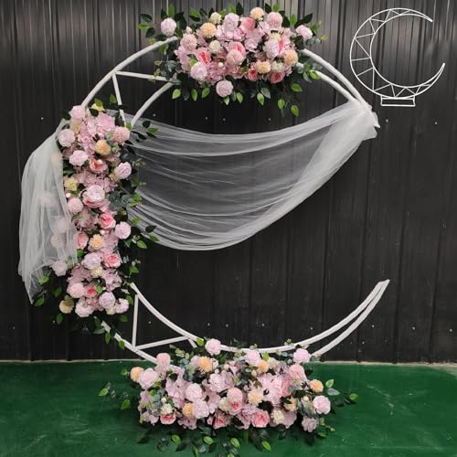 Porte arquée en croissant, structure stable pour arche de mariage - 6